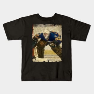 Phil Myre, 1982 in Buffalo Sabres (5 GP) Kids T-Shirt